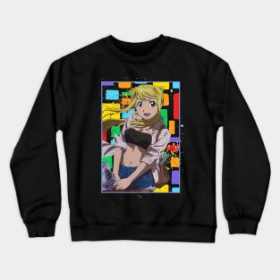 Winry Rockbell Fullmetal Alchemist Brotherhood Hagane no Renkinjutsushi Crewneck Sweatshirt